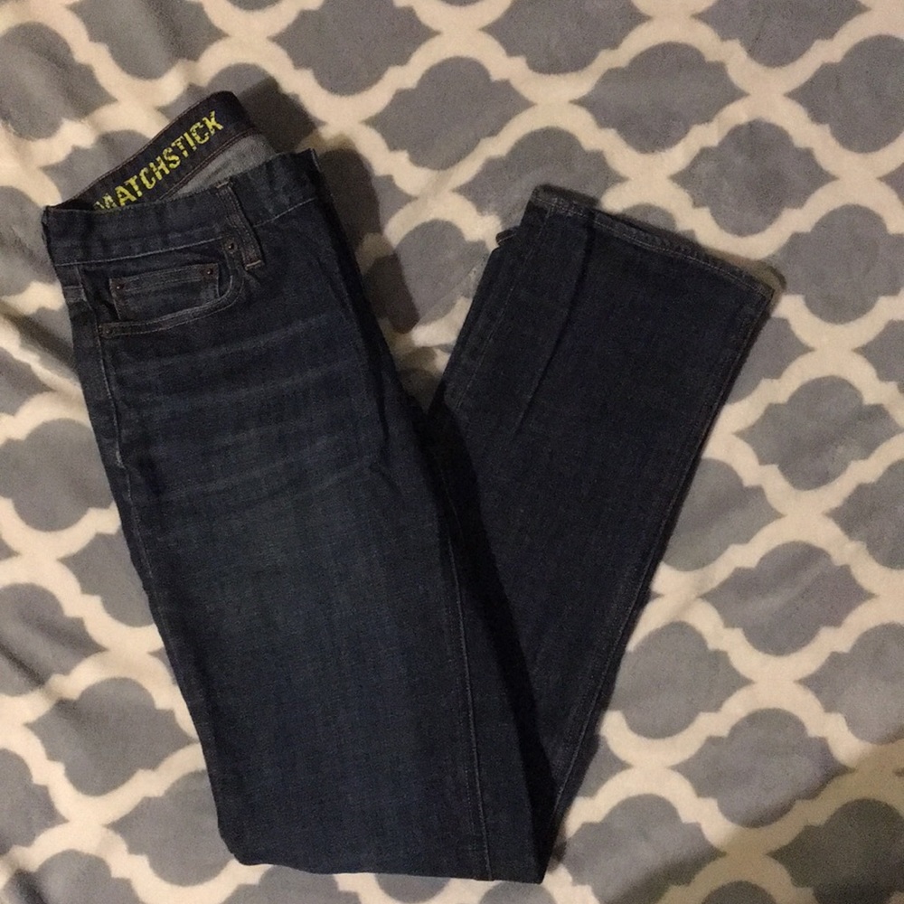 JCrew Matchstick Dark Wash Jeans